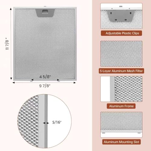 GE Range Hood Filter Replacement WB02X24871