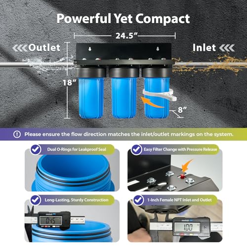 WGB31B KDS Ultimate Protection Whole House Water Filter System