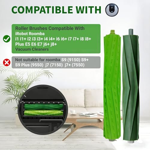 10 Pack Replacement Parts for irobot Roomba i7 i7+ i3 i3+ i4 i4+ i6 i6+ (10 Count)