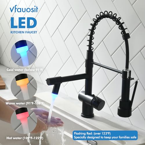 Kitchen Faucet with Pull Down Sprayer