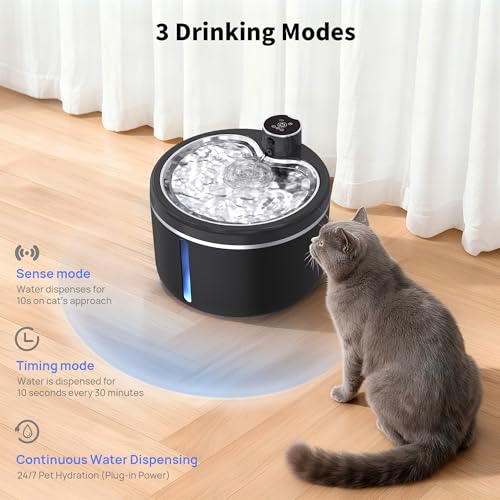 Cat Water Fountain Cordless