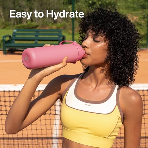 Insulated Water Bottle with Straw Stainless Steel Water Bottle