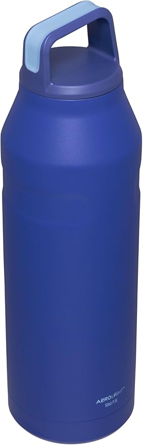 Stanley IceFlow Cap and Carry Water Bottle | Wide Mouth Twist Lid | Lightweight & Leakproof for Travel & Sports | Insulated Stainless Steel | BPA-Free
