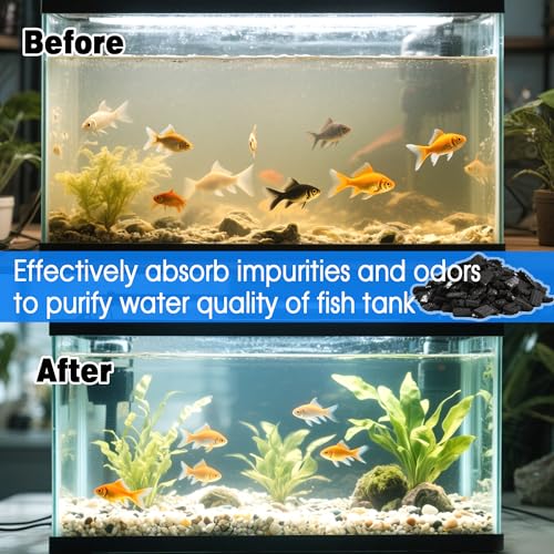 6PCS Activated Carbon Filter Media for Marineland Canister Filter (6 Count)