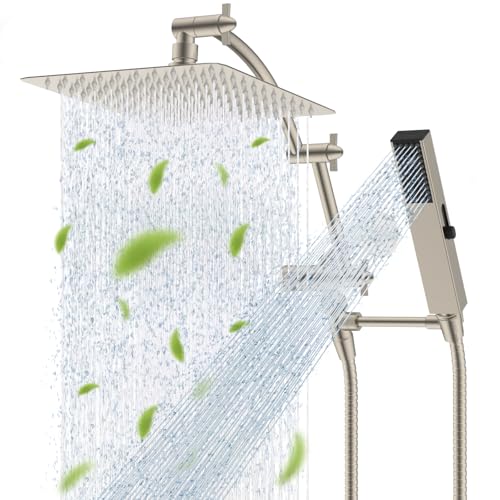 All Metal CUPC Certified 10'' Rainfall Shower Head