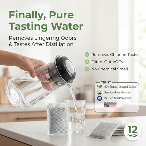 Activated Charcoal Water Distiller Filters (36 Count)