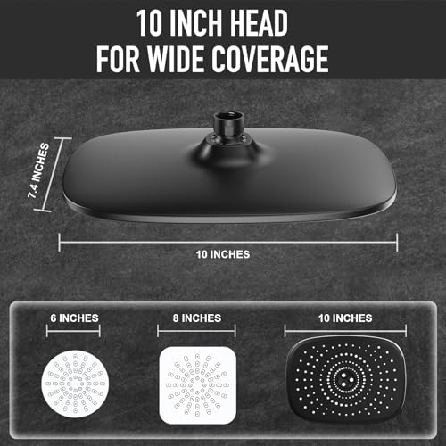 10“ Rain Shower Head with Handheld
