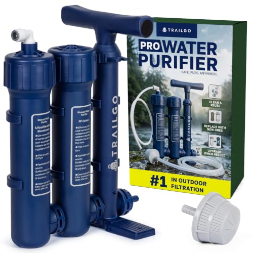 Pro Portable Water Filter for Camping