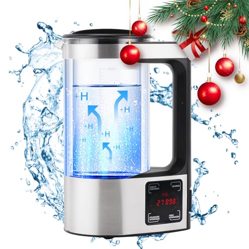 Upgraded Hydrogen Water Generator 110V with SPE and PEM Technology up to 1800 PPB
