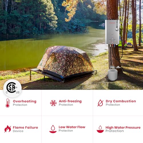 2.64GPM Tankless Water Heater Propane 10L