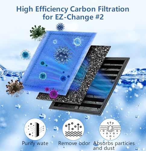 12 PCS Aquarium Filter Cartridge Filters (12 Count)