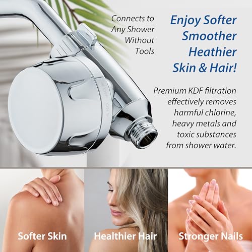 Universal Premium American KDF Shower Filter w
