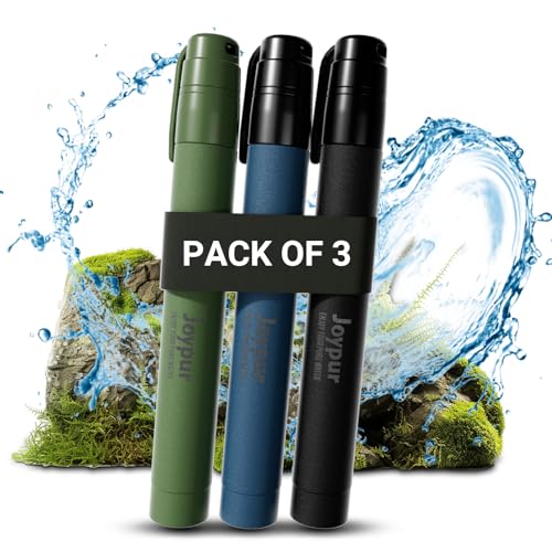 Portable Water Filter Straw for Backpacking
