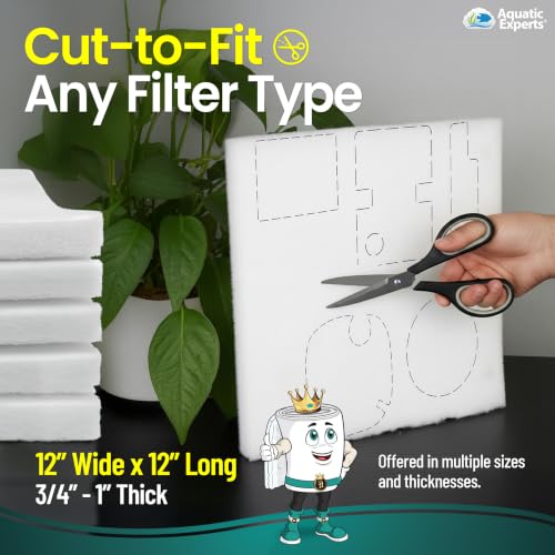 Aquarium Filter Floss for Fish Tank Filters