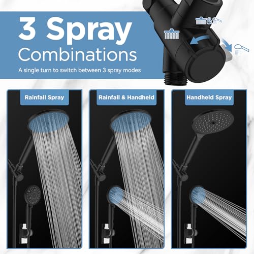 Dual Filtered Shower Heads Combo