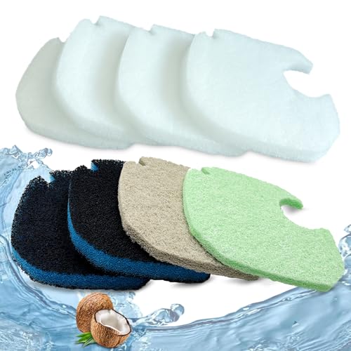 8 Pack Upgraded Filter Pads for PONDFORSE 172 (6 Count)