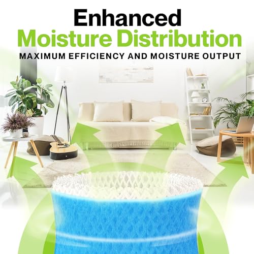 4 Pack of Premium Humidifier Filters Compatible with Honeywell Humidifier Filters HAC (4 Count)