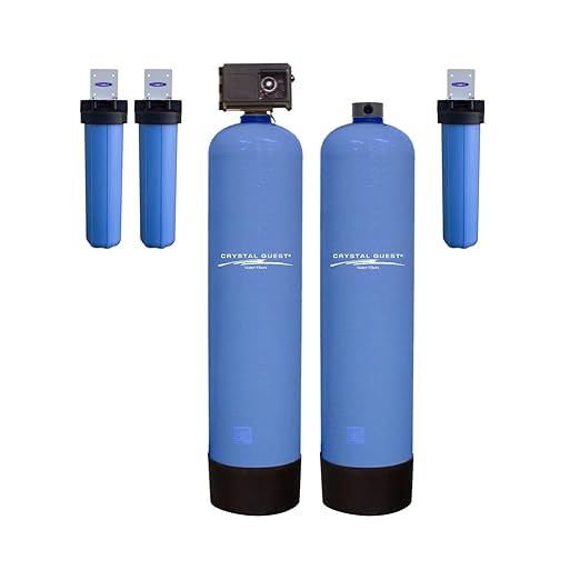 Eagle High Flow Whole House Water Filter | 20 GPM (4+ Bathrooms) | Includes Anti-Scale System | Crystal Quest