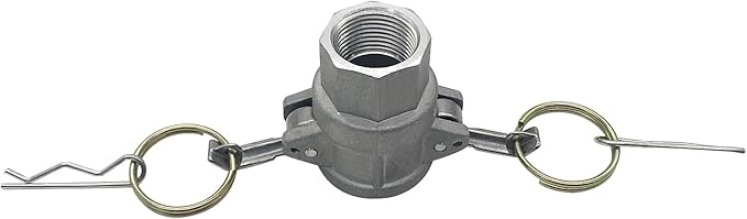 Aluminum Cam Lock Fitting Cam Groove Fitting 3/4" Coupler x GHT Male