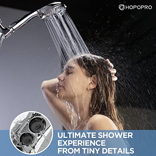 6 Mode High Pressure Handheld Shower Head with Power Wash