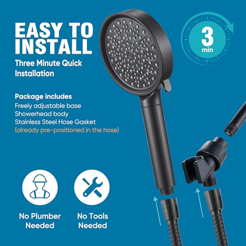 Filtered Shower Head with Handheld