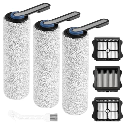 Replacement Brush Roller & HEPA Filters for Tineco Floor One S5 (6 Count)