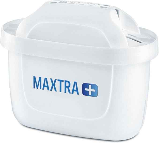 BRITA MAXTRA+ replacement water filter cartridges, compatible with all BRITA jugs -reduce chlorine, limescale and impurities for great taste - single