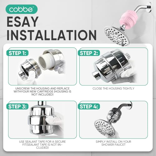 HD HEAVY DUTY High Output Shower Filter