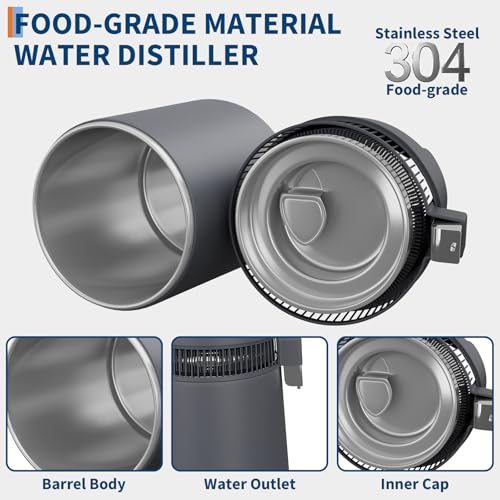 4L Countertop Water Distiller