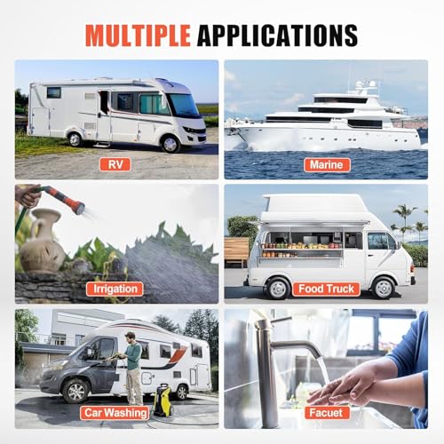 RV Water Pump on Demand Water Pressure Self
