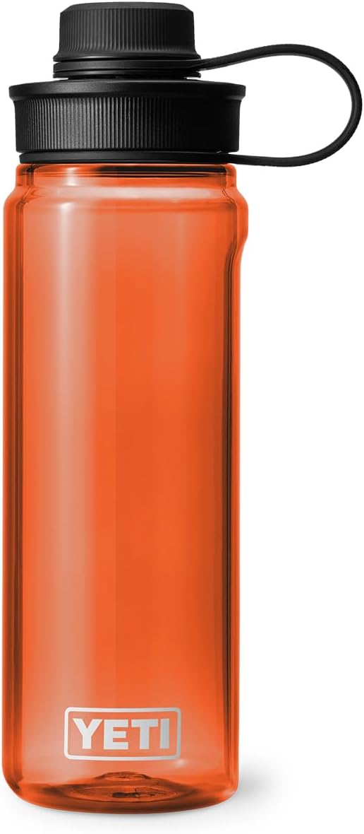 YETI Yonder Water Bottle with Yonder Tether Cap, Lightweight, Leakproof and BPA-Free