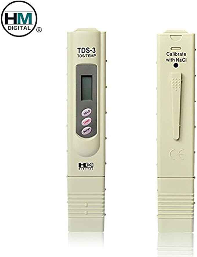 HM Digital TDS Tester TDS-3 Handheld TDS Meter