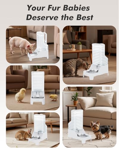 Automatic Dog Water Bowl Dispenser with Patented Faucet