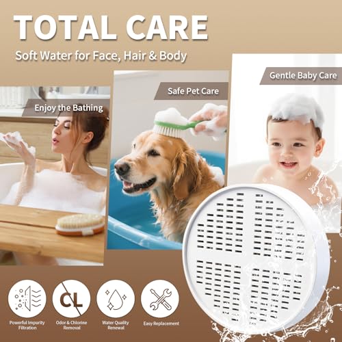 Vitamin Shower Filter Cartridge Compatible with AquaHomeGroup (2 Count)