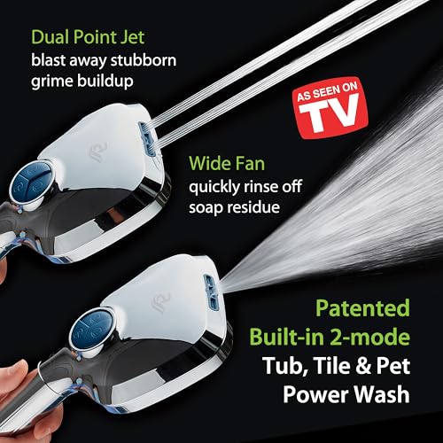 High Pressure 10 Spray Mode Filtered Showerhead
