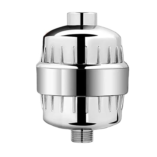 High Output Shower Water Filter to Remove Chlorine Fluoride Heavy Metals Filtered Soften Hard Water for Shower Head(15 Stage)