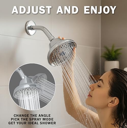 Massage Shower Head With Mist