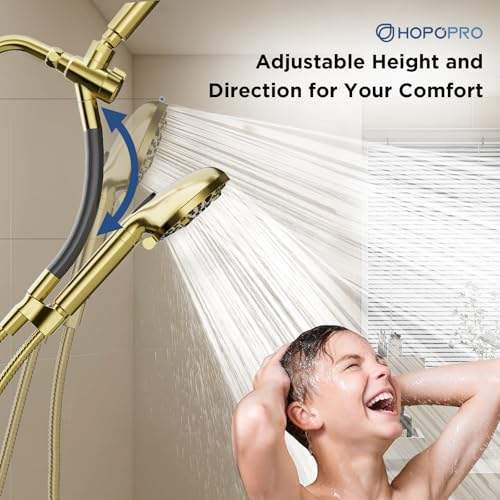 Dual Filtered Handheld Shower Heads Combo