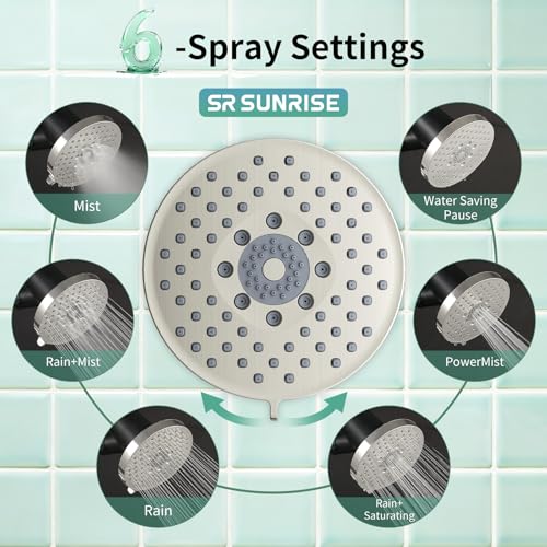 5.5 inch Filtered Shower Head