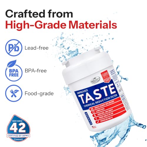 Taste Filter Replacement for GE MWF GWF Filter Compatible with WF287 EFF