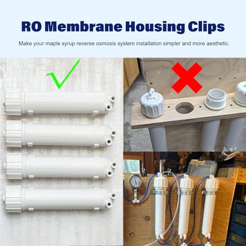 100 GPD RO Membrane with Reverse Osmosis Membrane Housing Set