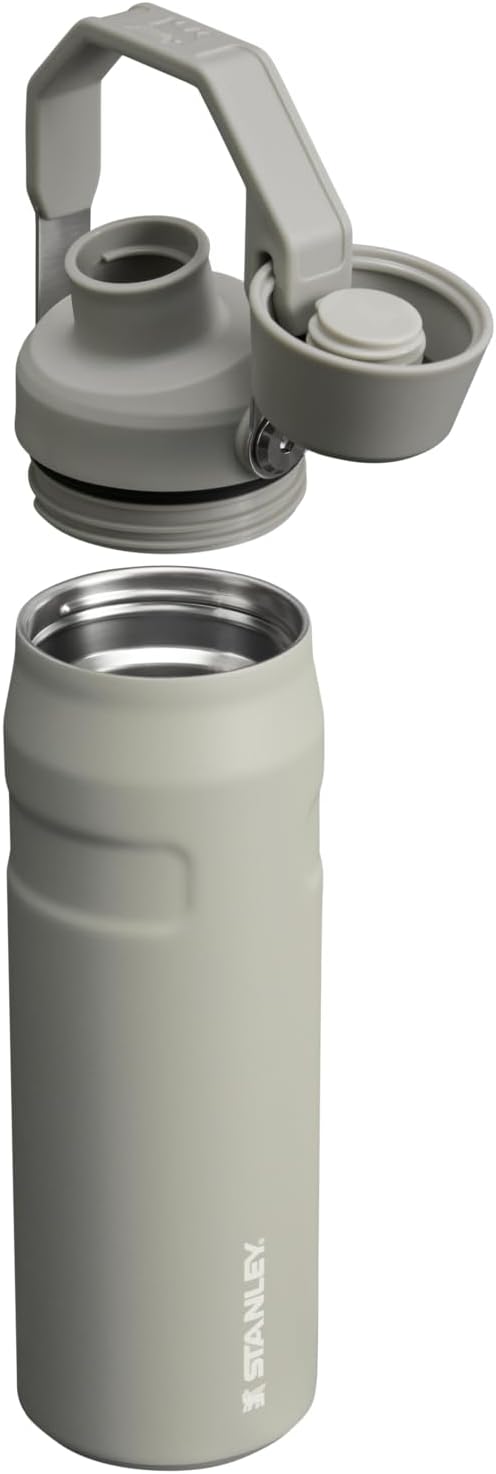 Stanley IceFlow Fast Flow Water Bottle | Angled Spout Lid | Lightweight & Leakproof for Travel & Sports | Insulated Stainless Steel | BPA-Free