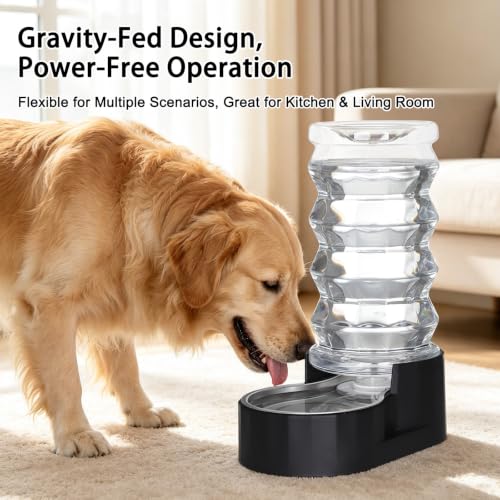 8L Dog Water Bowl Dispenser