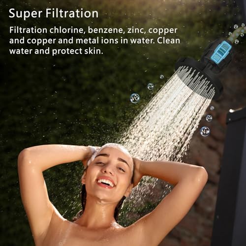High Pressure Filtered Shower Head Set
