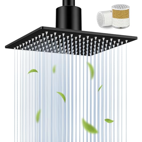 Filtered Shower Head for Hard Water