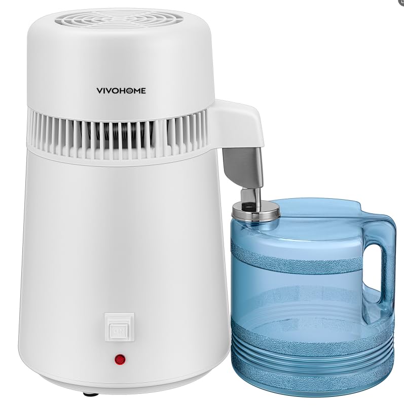 1.1 Gallon 4L 750W Water Distiller Countertop