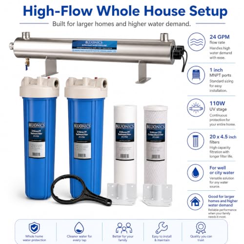 Whole House Water Filter System for Well Water