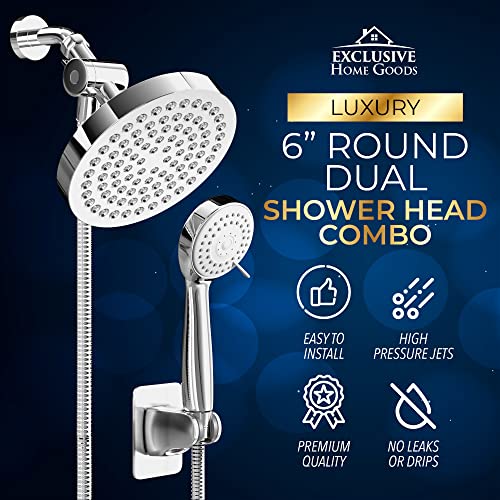 Shower Head With Handheld Combo