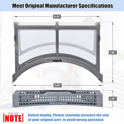 DC61 02595A Dryer Lint Filter Case Screen