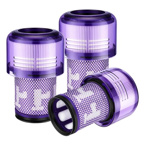 3 Pack V12 Vacuum Filter Replacement Compatible for Dyson V12 Detect Slim